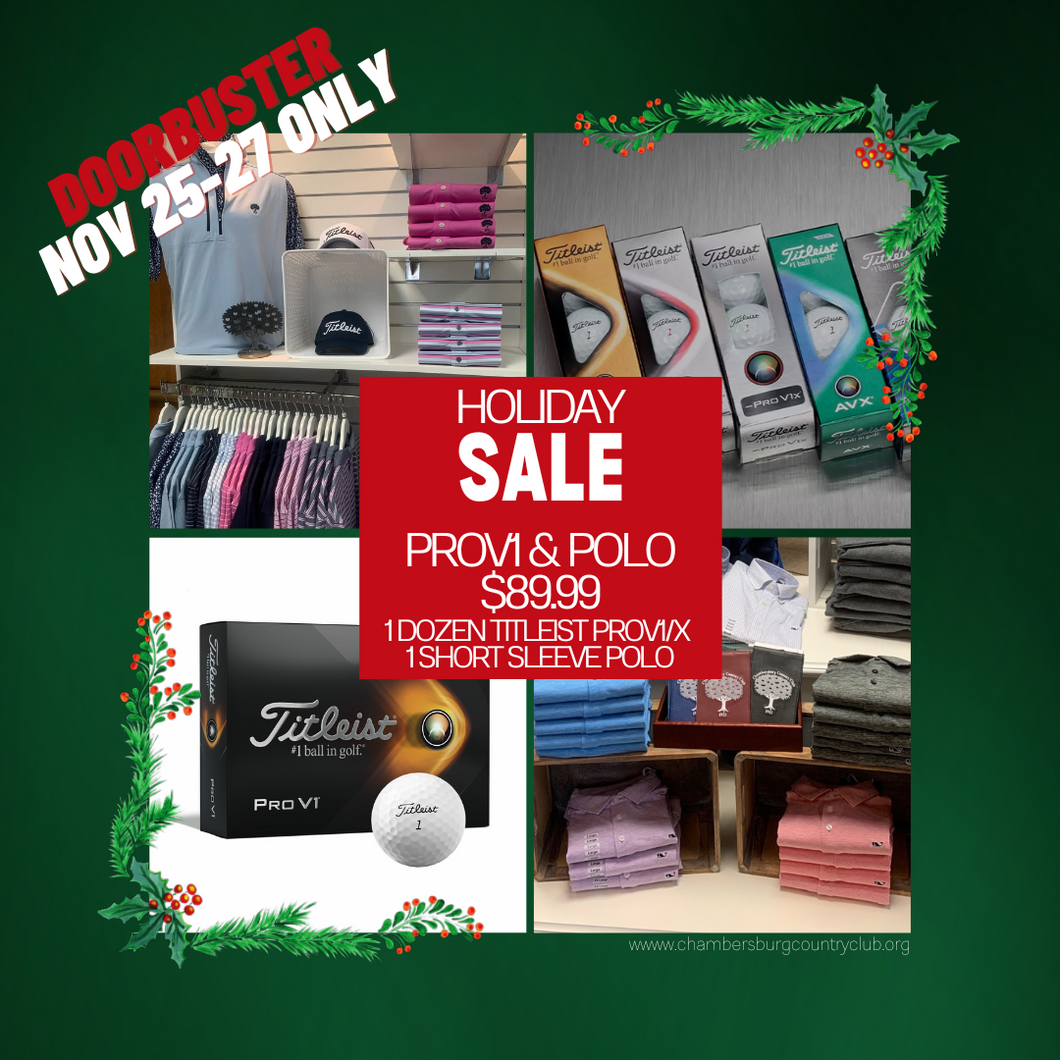 Chambersburg CC Polo & ProV1 Promo