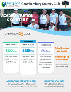 Golf Academy Player Package Debbie Smith