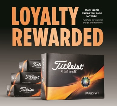 Titleist ProV1 Buy 3 Get 1 Free 2023